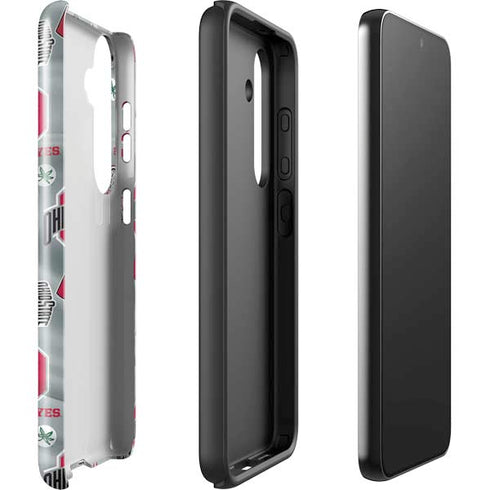 Ohio State University Pattern Galaxy S24 Plus Impact Case